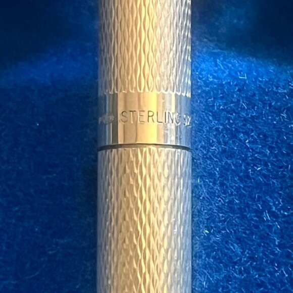 Sheaffer Sterling Silver Targa 1026X Retracting Ballpoint Pen NWB Gift Idea - Picture 3 of 5